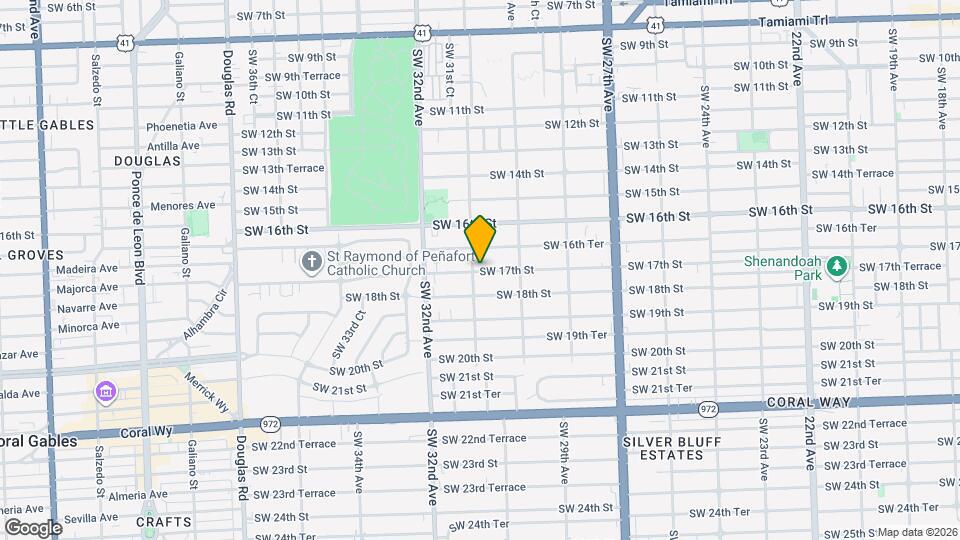 3083 SW 17th St Map and Location Details