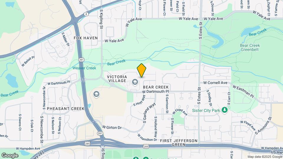 3051 S Hoyt Way Map and Location Details