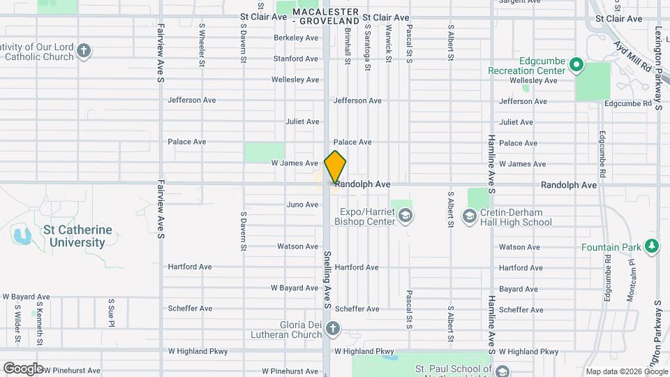 1564 Randolph Ave, Unit 101 Map and Location Details
