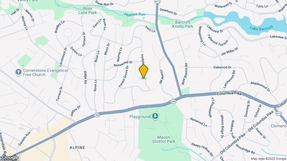 3900 Ivydale Dr Map and Location Details