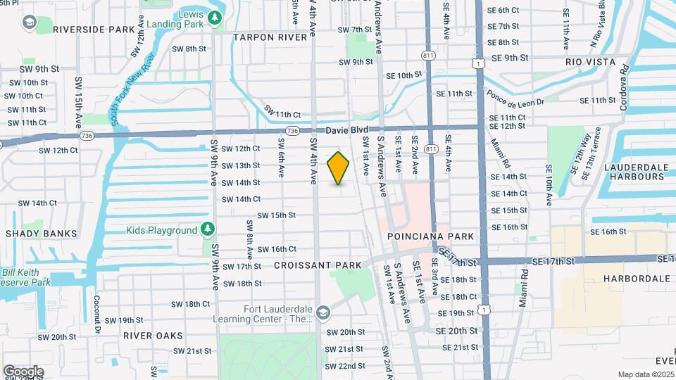 1415 SW 3rd Ave-Unit -1 Map and Location Details