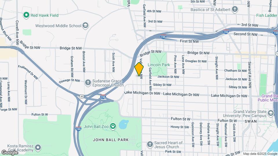 223 Valley Ave NW Map and Location Details