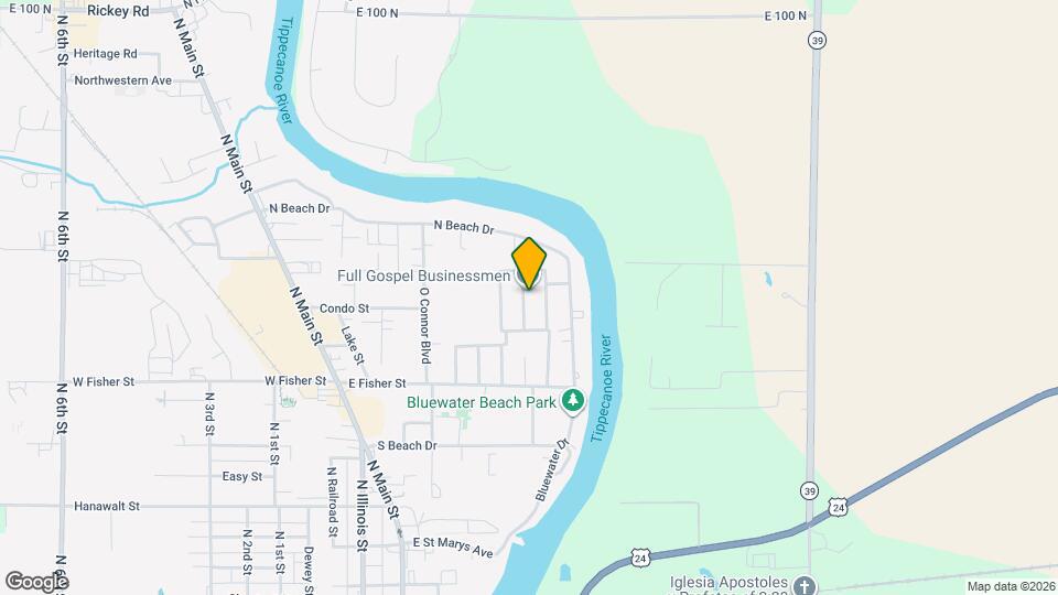 1109 Quentin Ave Map and Location Details