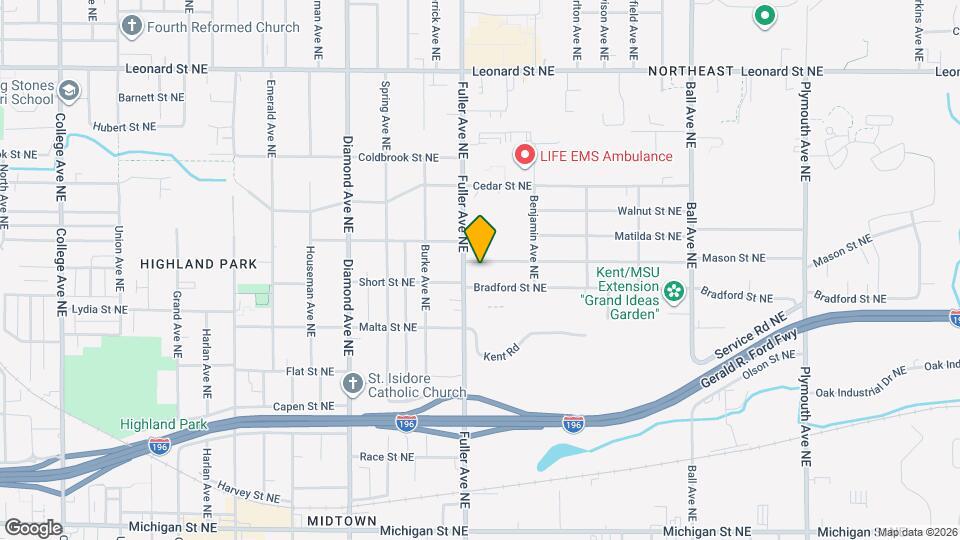 1210 Mason St NE Mapa y Detalles de la Ubicación