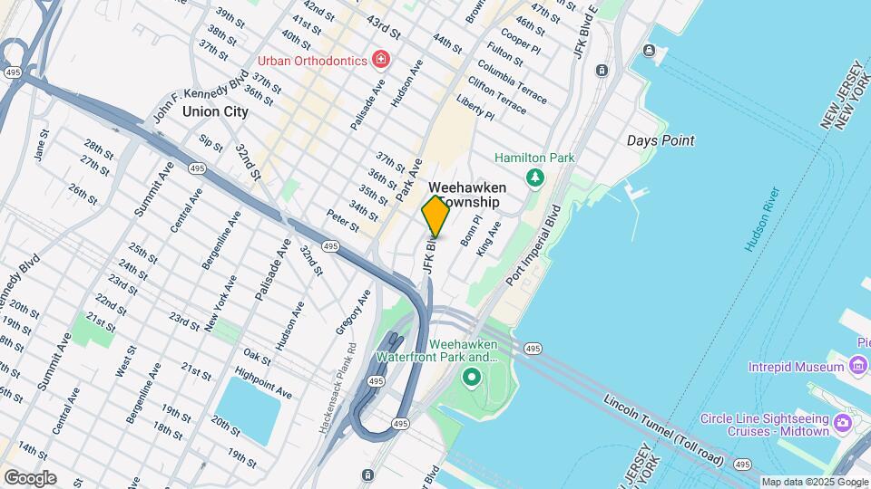 640 JFK Blvd E Map and Location Details