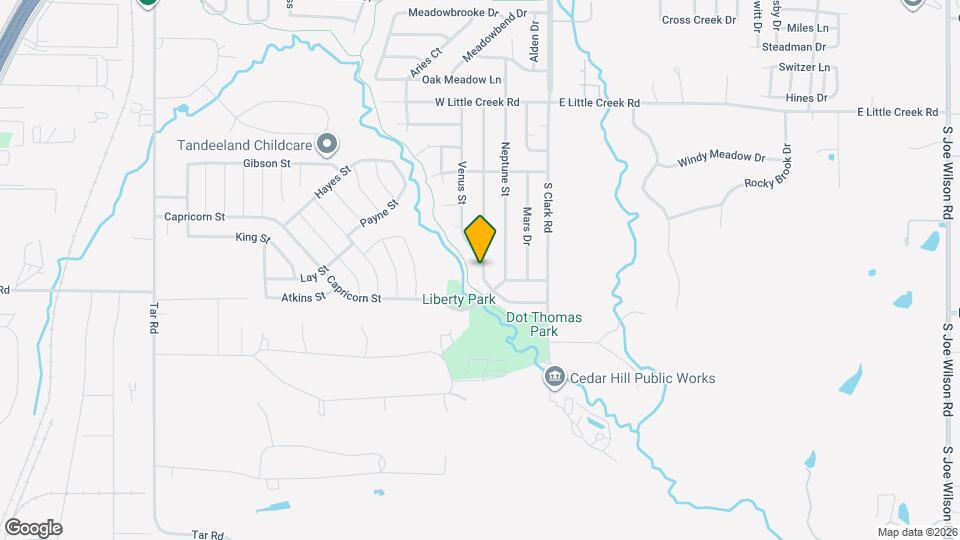 1238 Saturn Dr Map and Location Details