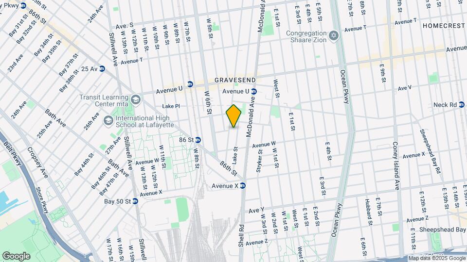 445 Van Sicklen St Map and Location Details