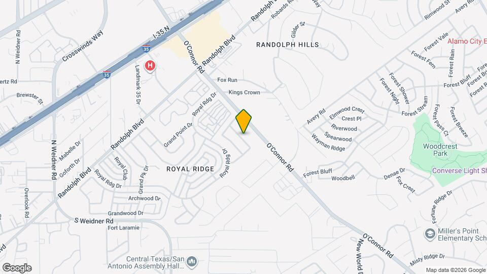 10830 Indigo Creek Map and Location Details