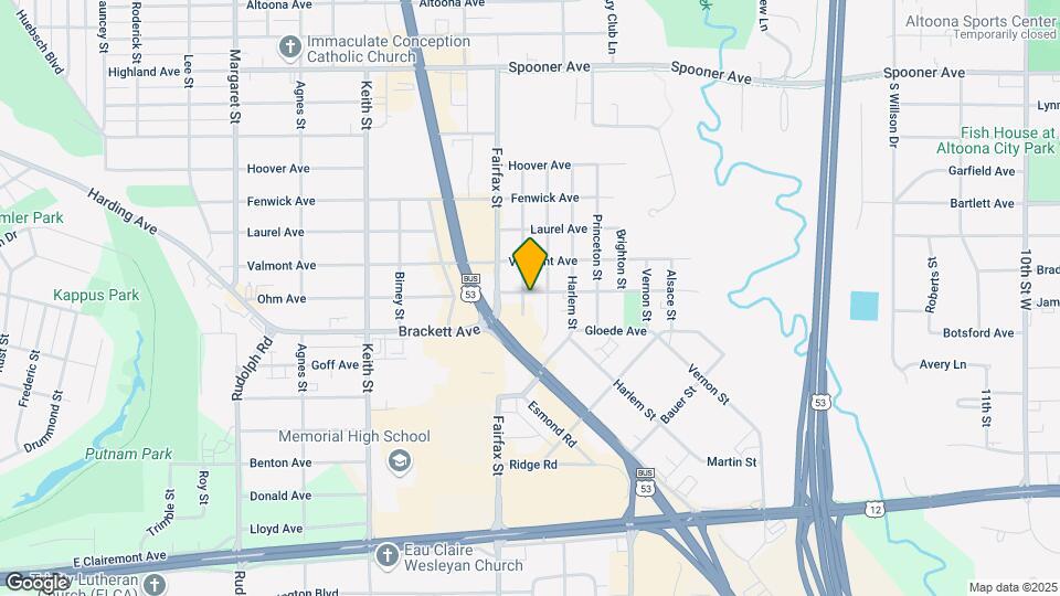 3615 Hamilton Ave Map and Location Details