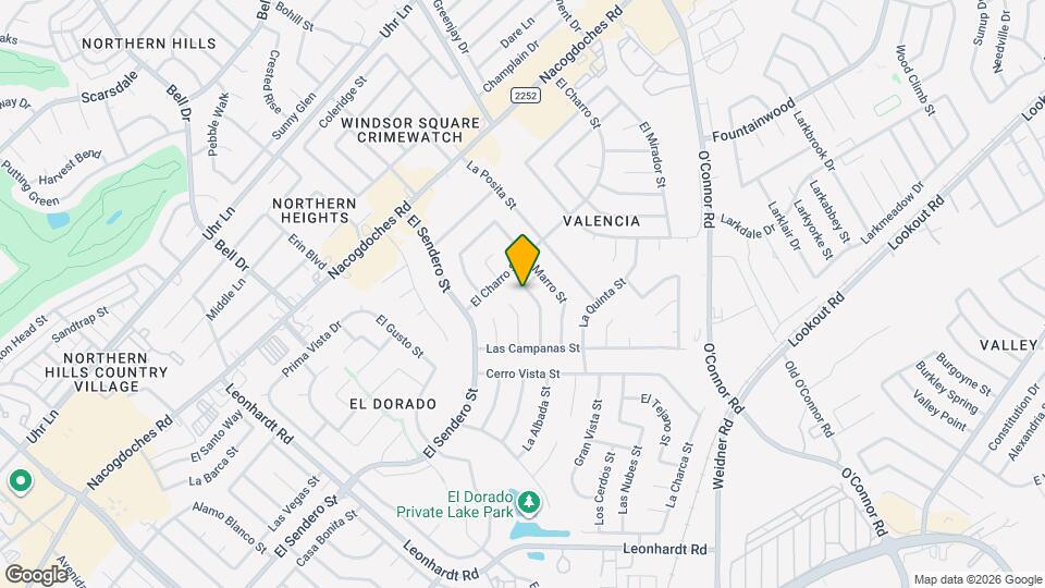 12743 El Sonteo St Map and Location Details