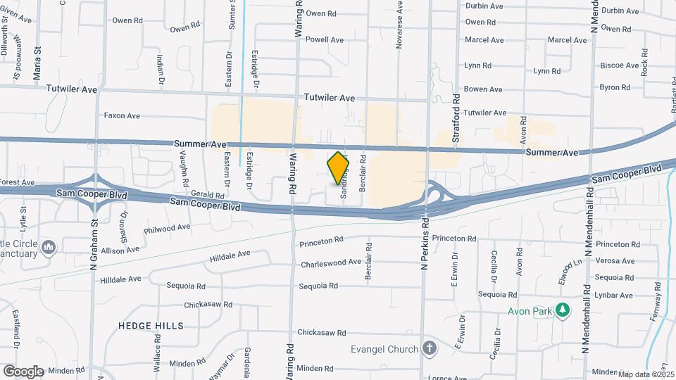 563 Sandridge St Map and Location Details