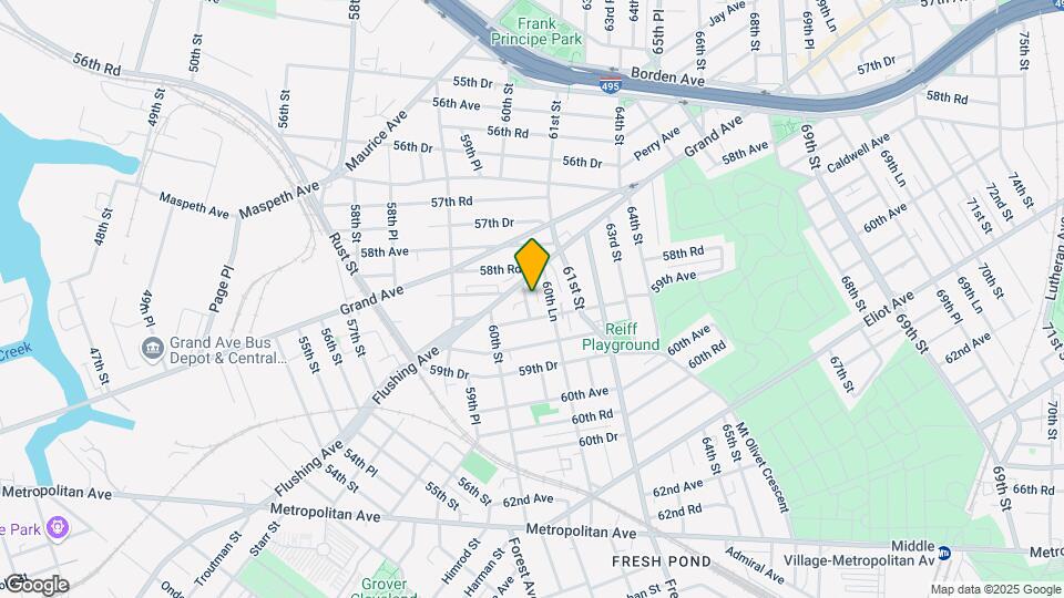 58-17 60th Pl-Unit -1 Map and Location Details