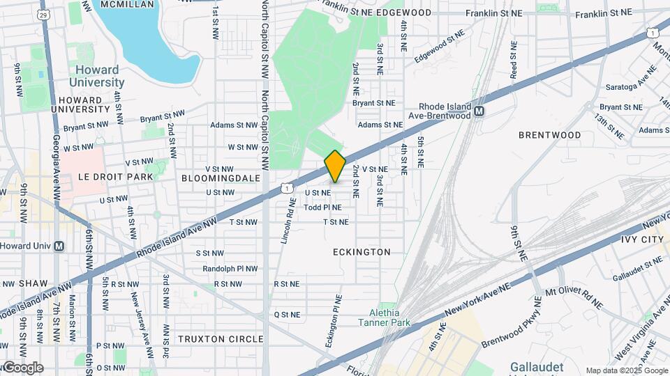 146 U St NE Map and Location Details