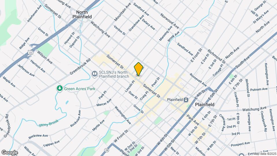 214 Somerset St Mapa y Detalles de la Ubicación