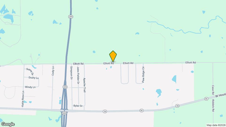 1612 Elliott Rd Map and Location Details