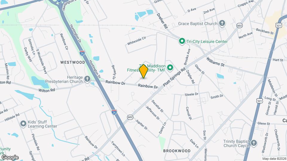 725 Brooks Ave Map and Location Details