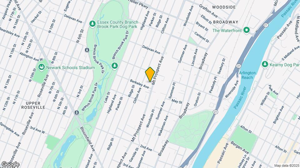 488 Mt Prospect Ave Map and Location Details