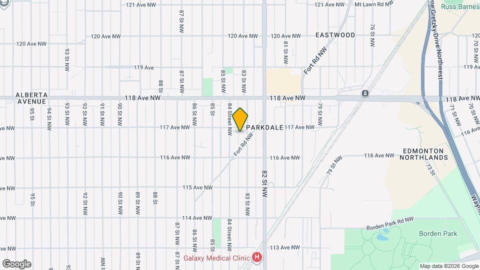 11640-11683 83 St NW Map and Location Details