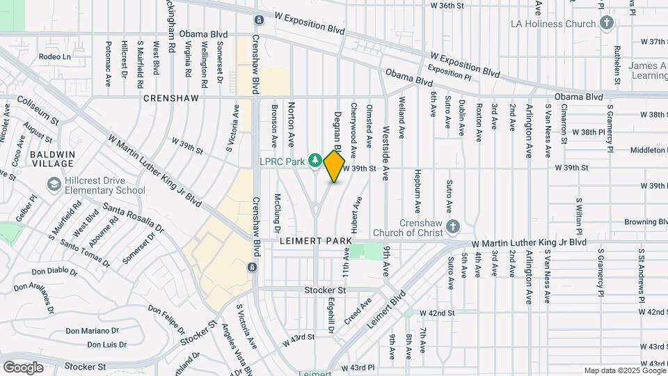 3934 Degnan Blvd Mapa y Detalles de la Ubicación