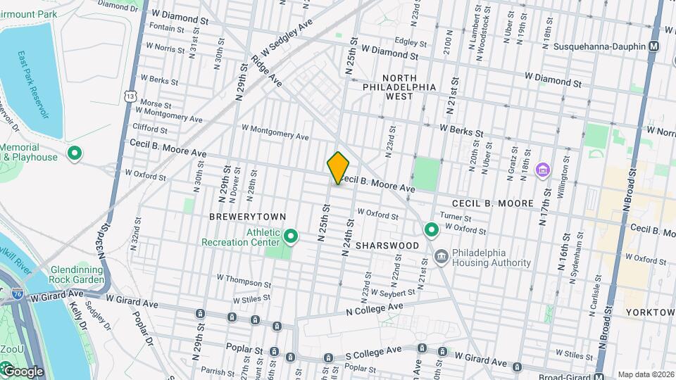 2442 Nicholas St Map and Location Details