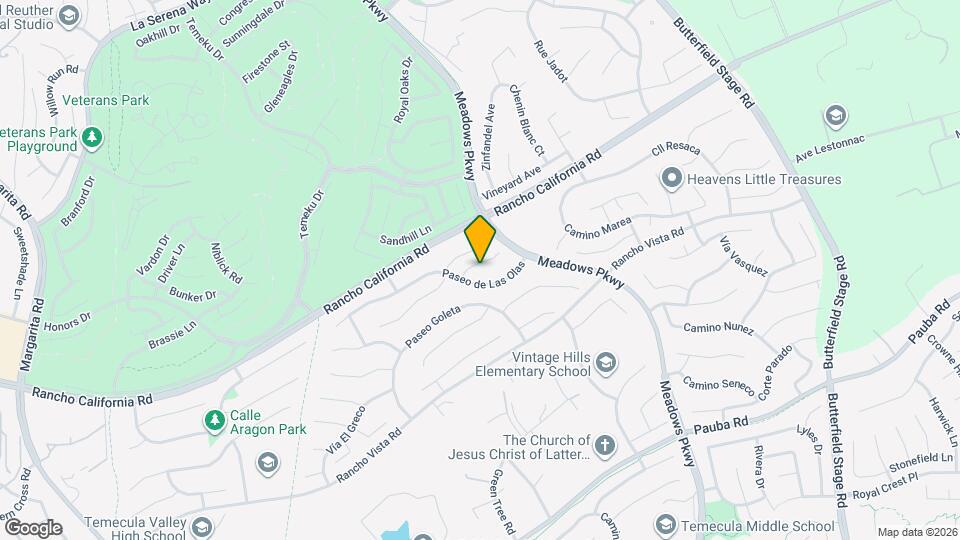 31711 Corte Encinas Map and Location Details