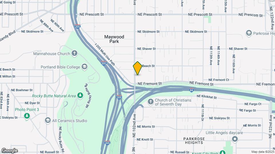 3534 NE 102nd Ave Map and Location Details