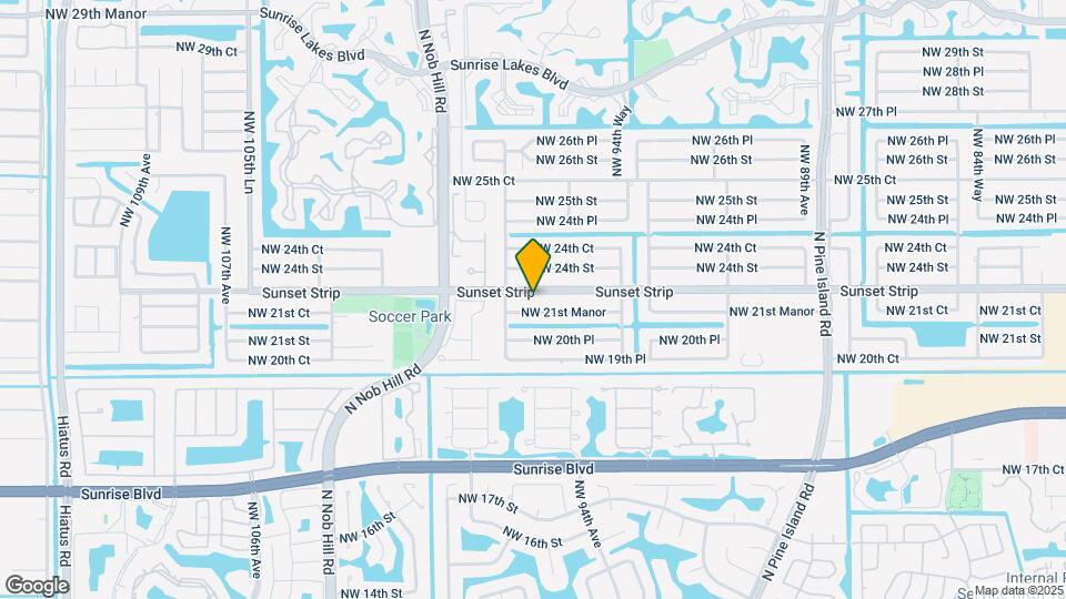 9710 Sunset Strip Map and Location Details