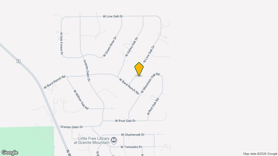 8407 N Live Oak Dr Map and Location Details