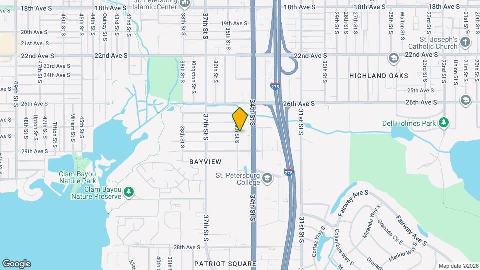 2860 35th St S Map and Location Details