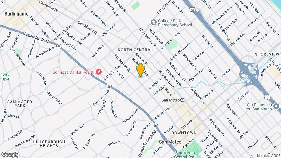 220 N San Mateo Dr Mapa y Detalles de la Ubicación