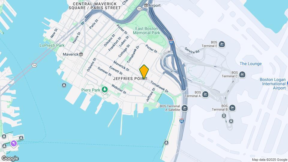 347 Maverick St, Unit 5 Map and Location Details