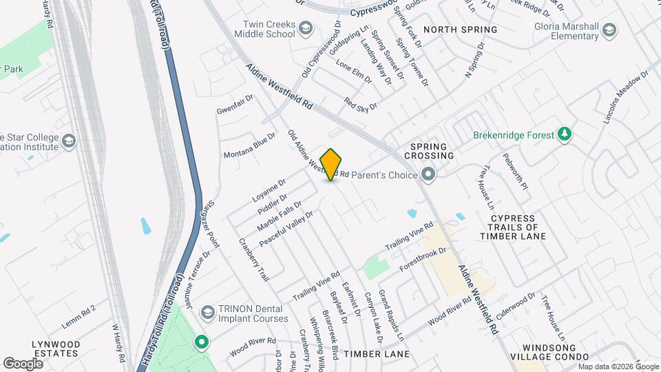 23703 Maple View Dr Map and Location Details