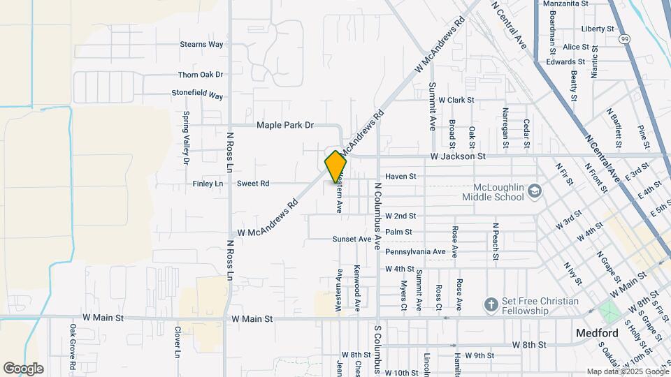 Willow Creek Estates Map and Location Details
