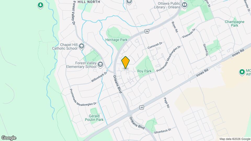 1904 Summerfields Crescent Map and Location Details