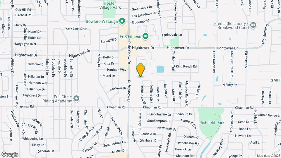 6901 Driffield Cir Map and Location Details
