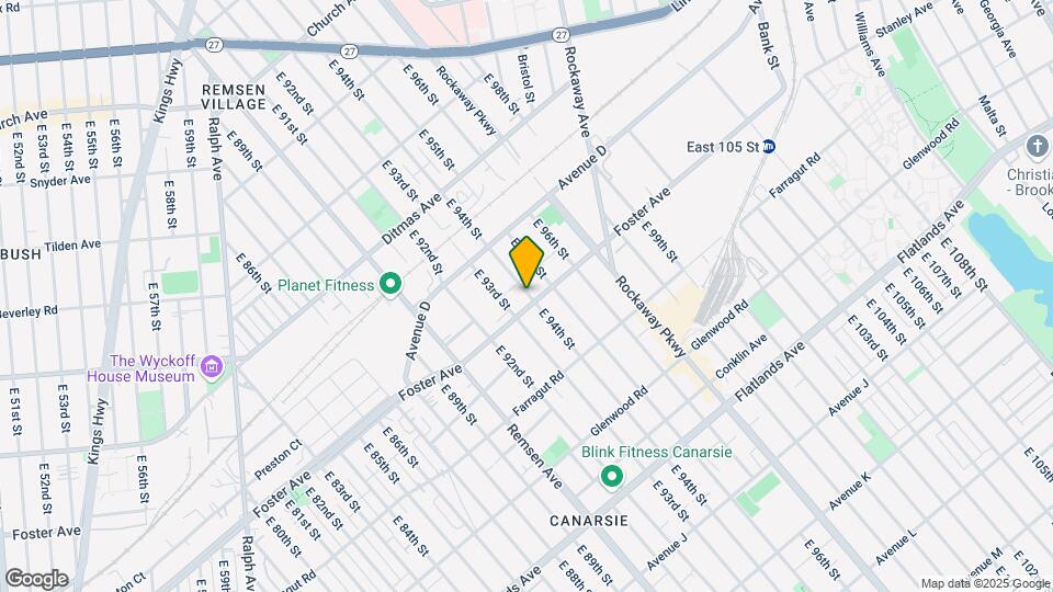 920 E 94th St Map and Location Details