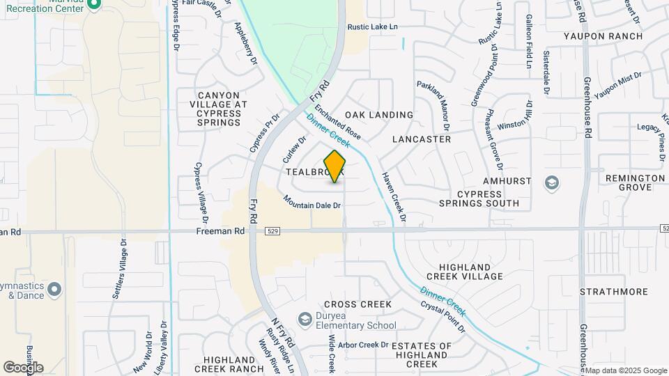 20214 Pioneer Ridge Dr Map and Location Details