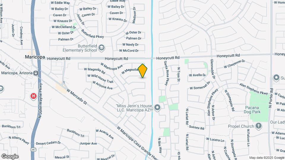 43220 W Arizona Ave Map and Location Details