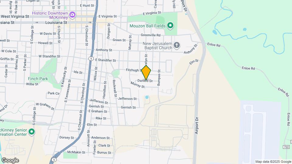 1020 Daniels Dr Map and Location Details