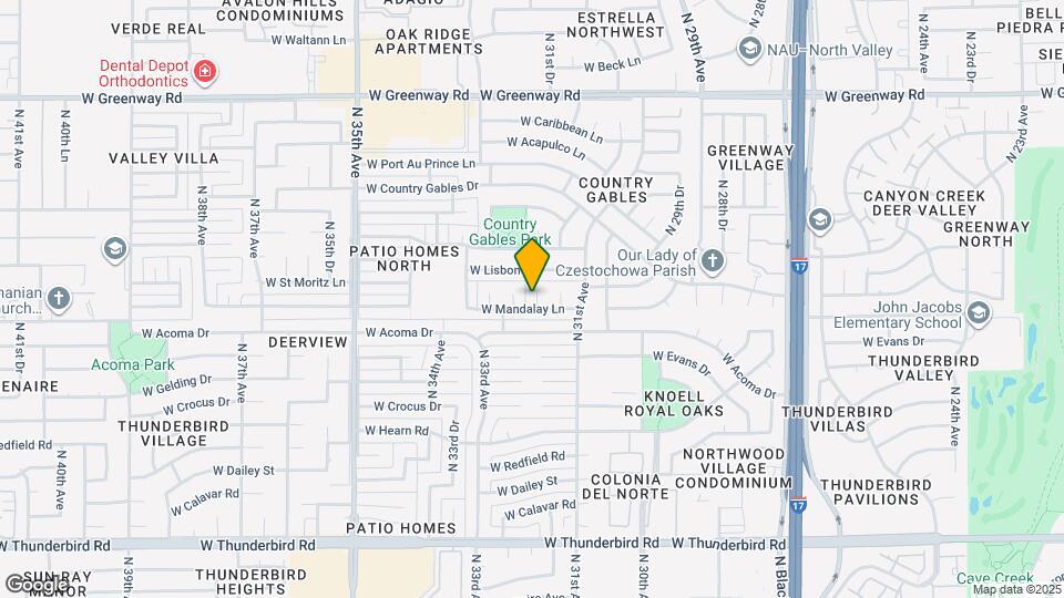 14620 N 31st Ln Map and Location Details