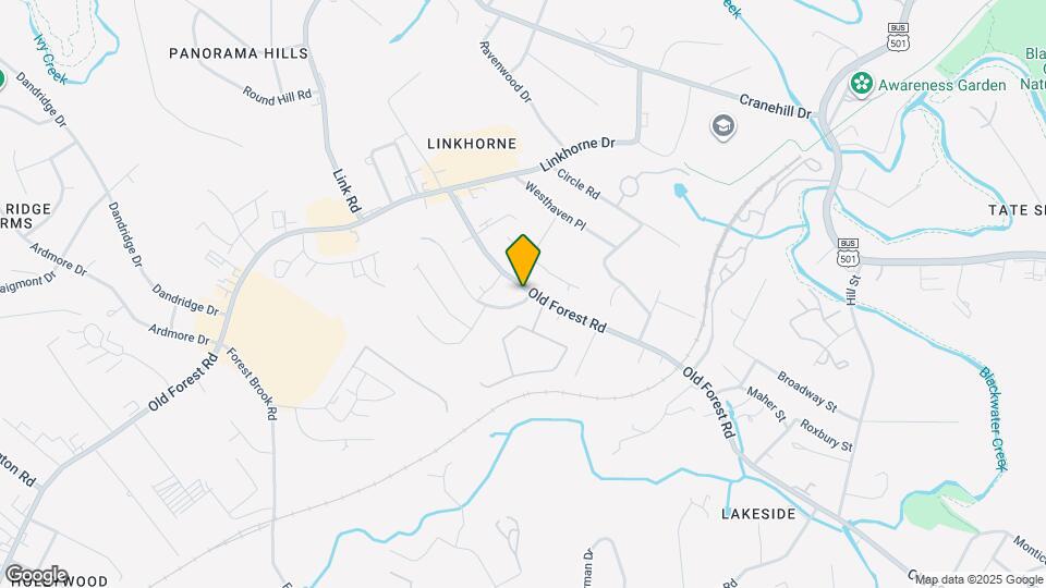 2601 B Old Forest Rd Map and Location Details