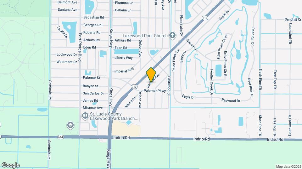 5106 Sanibel Ave Map and Location Details