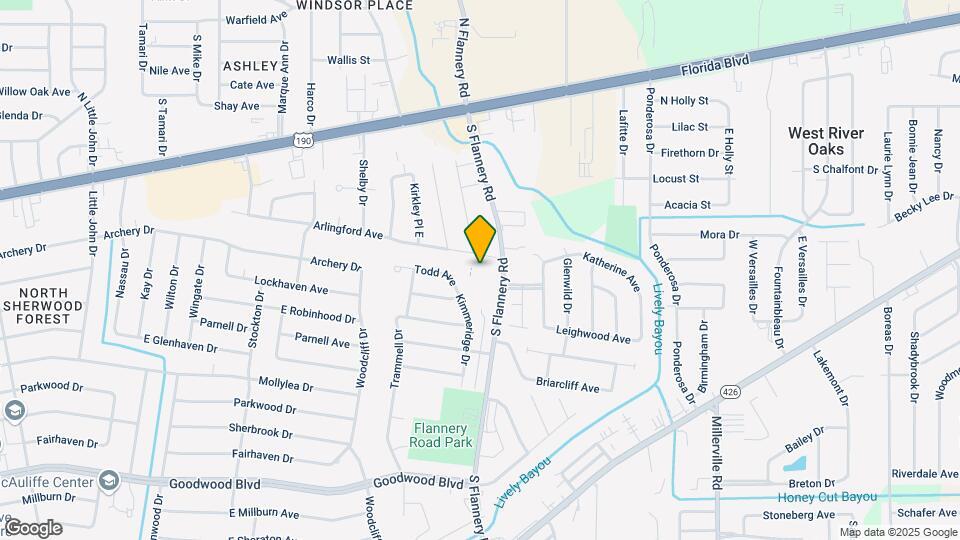 528 S Flannery Rd Map and Location Details