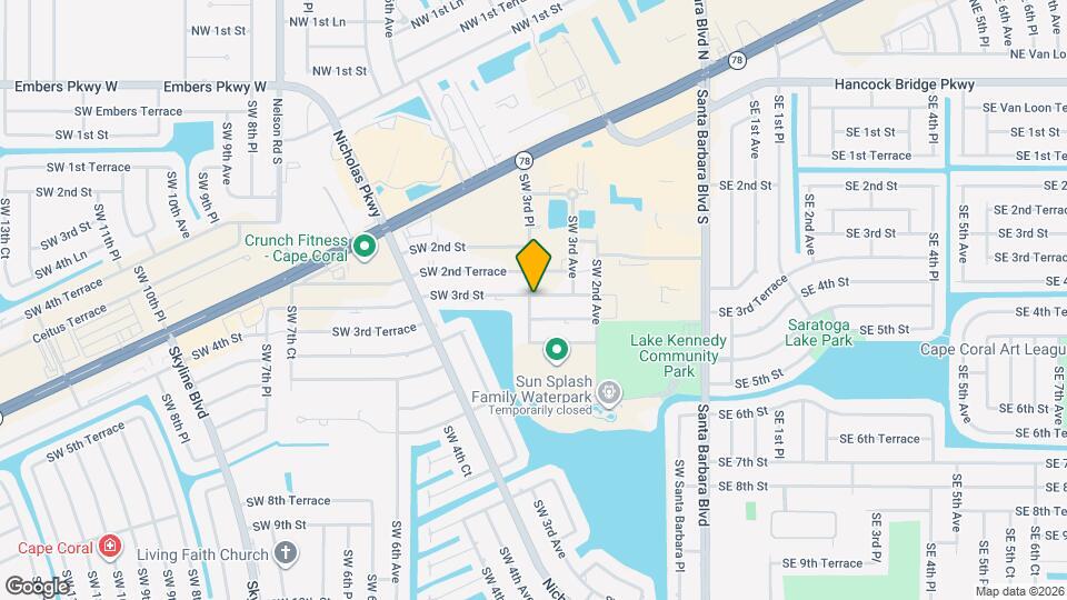 309 SW 3rd Pl Map and Location Details