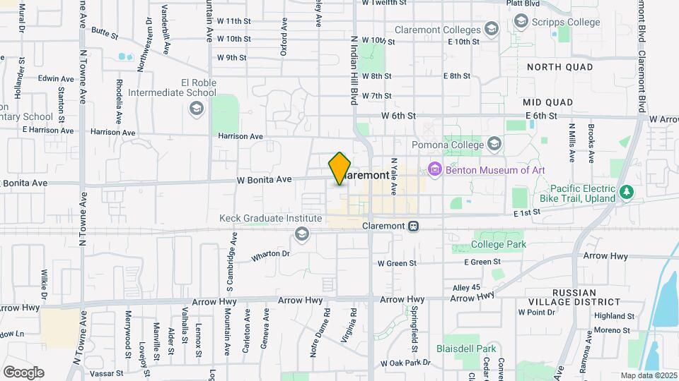 205 Oberlin Ave Mapa y Detalles de la Ubicación