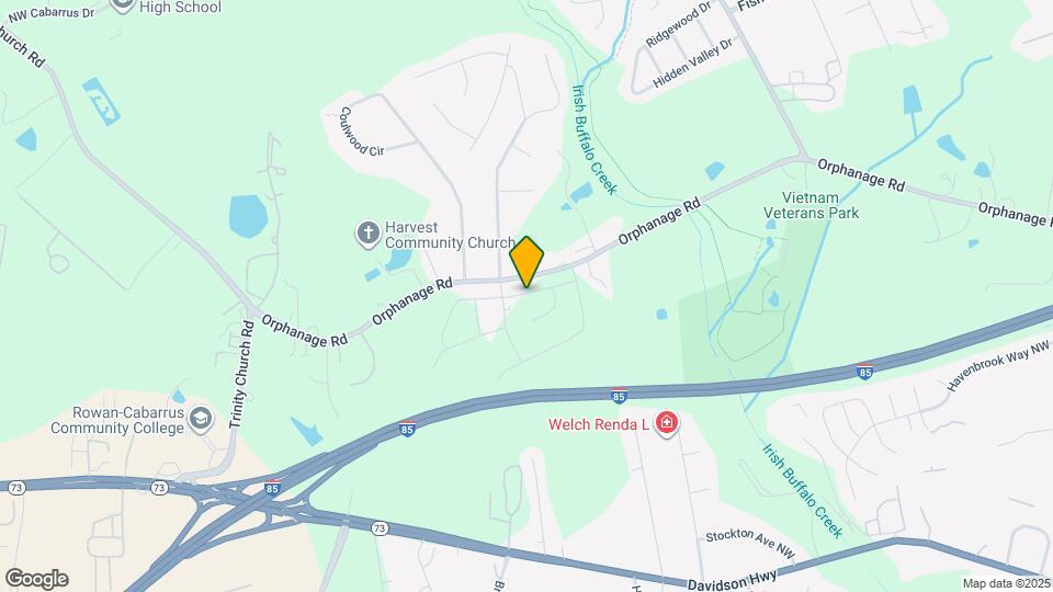 3703 Backwater St Map and Location Details