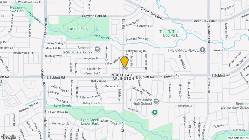 6202 Tidewater Dr Map and Location Details