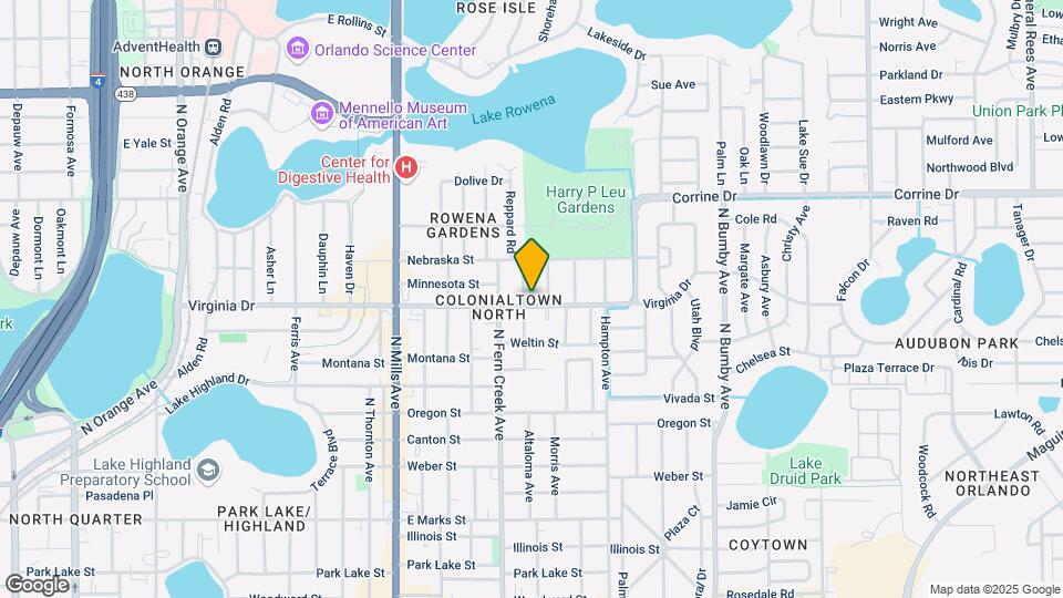 1705 Virginia Dr Map and Location Details