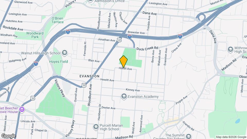 3344 Spokane Ave Map and Location Details