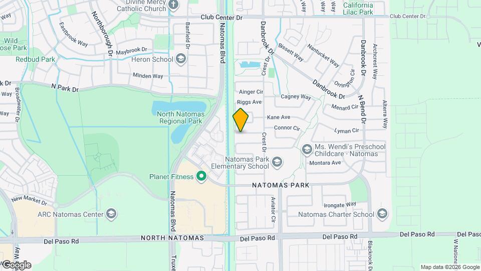 2060 Blackridge Ave Map and Location Details